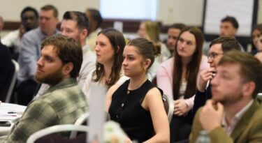 promoted trainees in the audience