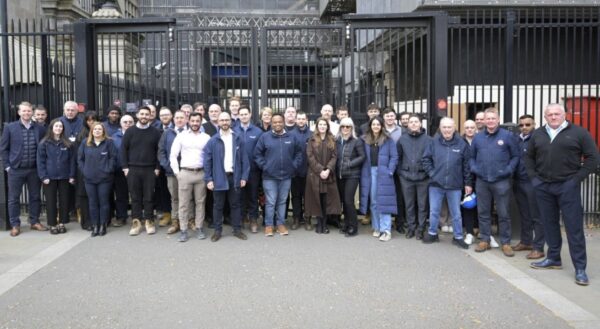 Abigayl Clift 40 Years at Wates team photo