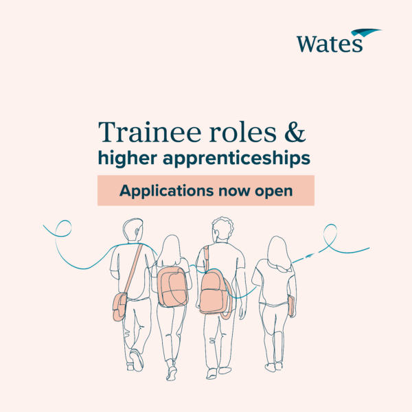 Applications are open now at Wates
