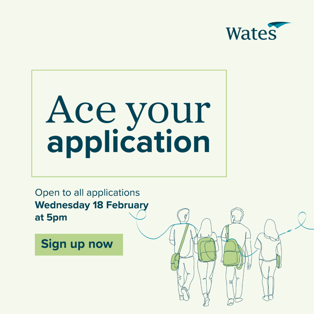 Ace Your Application Wednesday 18 Feb 2026 with early careers illustration